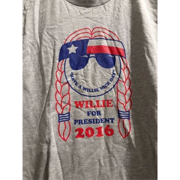 Willie Nelson for President T-shirt size Medium - Picture 2 of 2